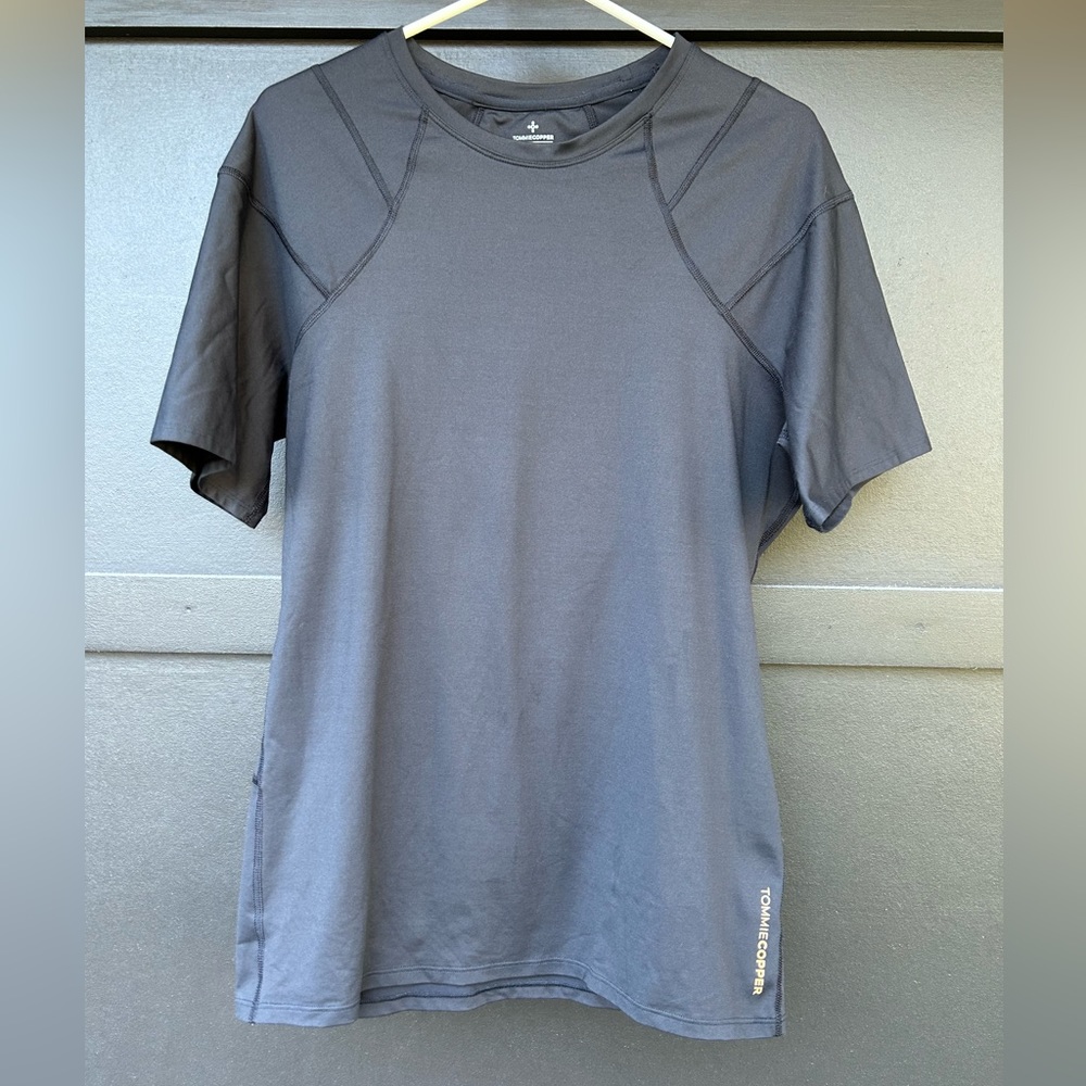 Men’s Black Tommie Copper Shoulder Support Top